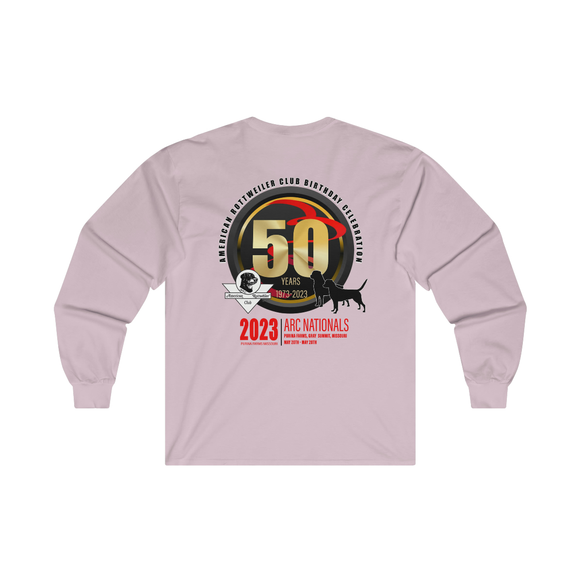 ARC Nationals 2023 | RED Lettering Ultra Cotton Long Sleeve Tee - Image 29