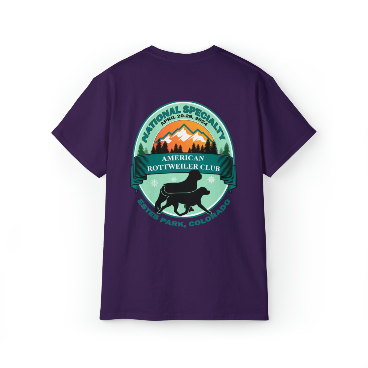 ARC Tracking Nationals 2024 | Black Shirt Reverse Unisex Ultra Cotton Tee - Image 42