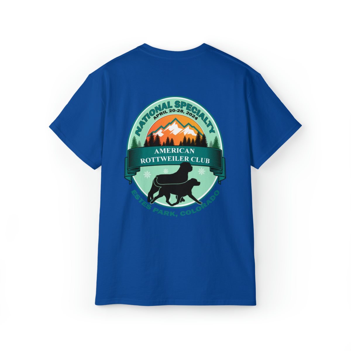 ARC Tracking Nationals 2024 | Black Shirt Reverse Unisex Ultra Cotton Tee - Image 38