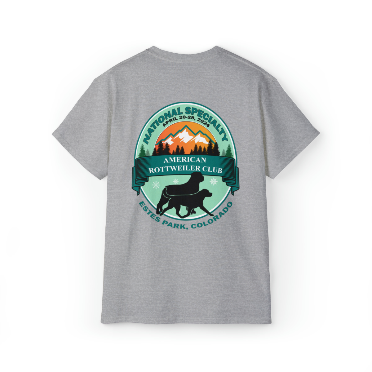 ARC Tracking Nationals 2024 | Black Shirt Reverse Unisex Ultra Cotton Tee - Image 18