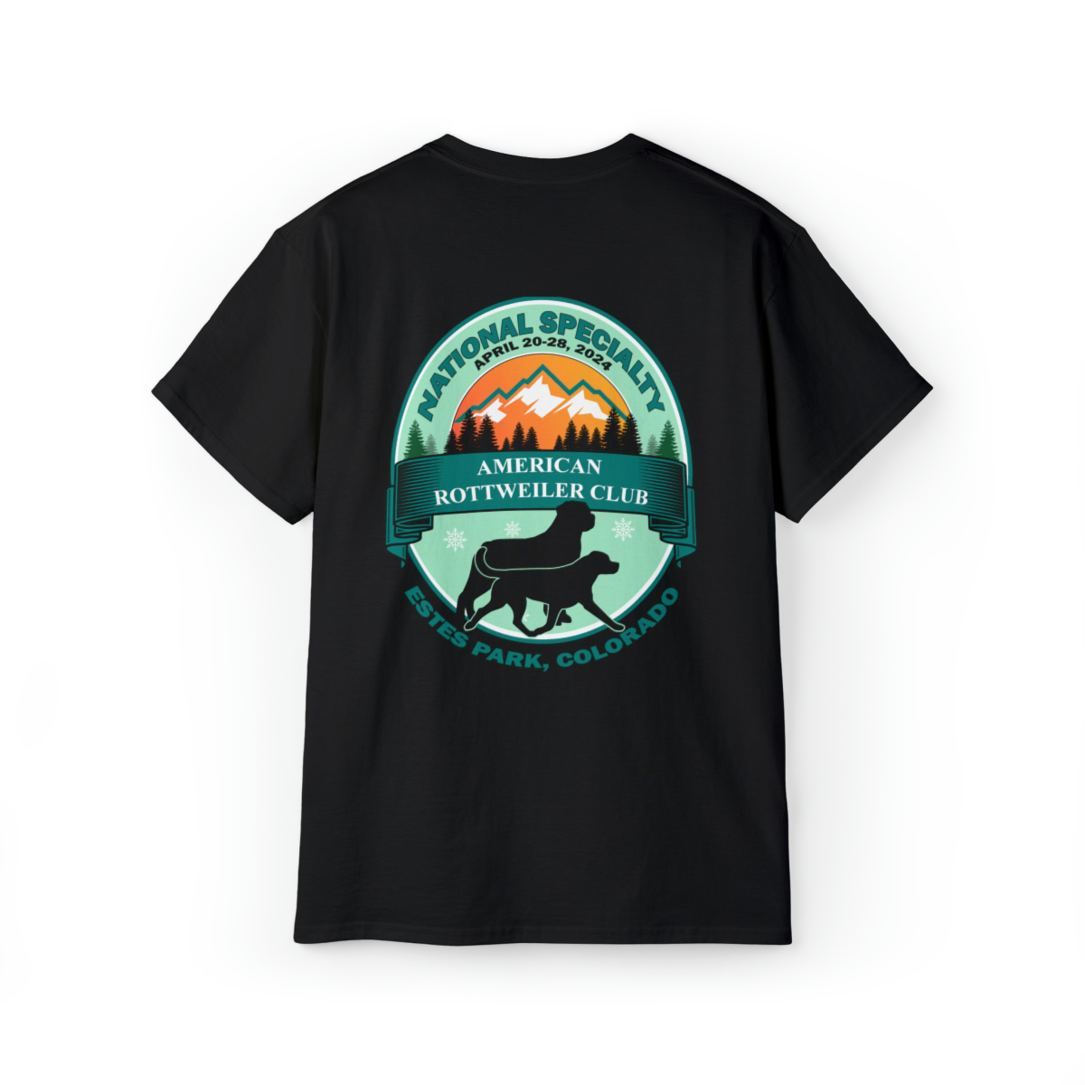 ARC Tracking Nationals 2024 | Black Shirt Reverse Unisex Ultra Cotton Tee - Image 2