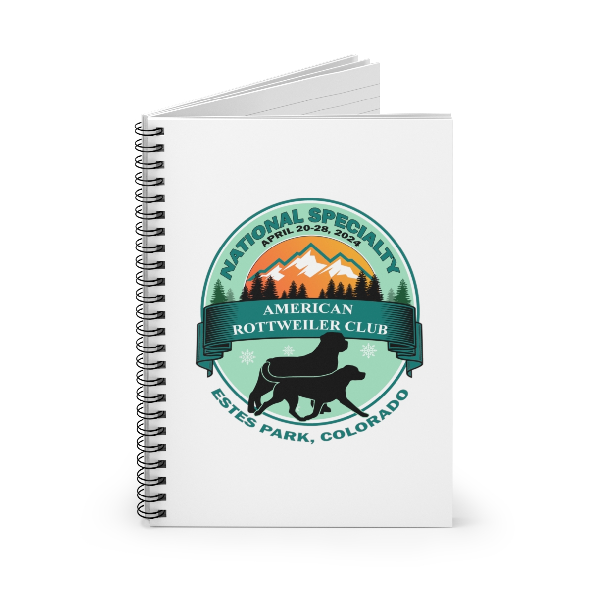 ARC Nationals 2024 | Spiral Notebook - Ruled Line - Image 2