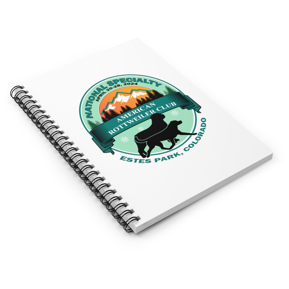 ARC Nationals 2024 | Spiral Notebook - Ruled Line - Image 3